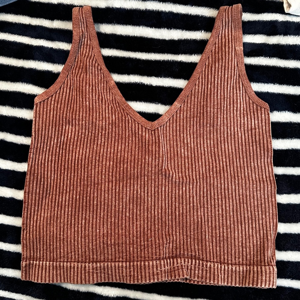 Three Cropped Tanks